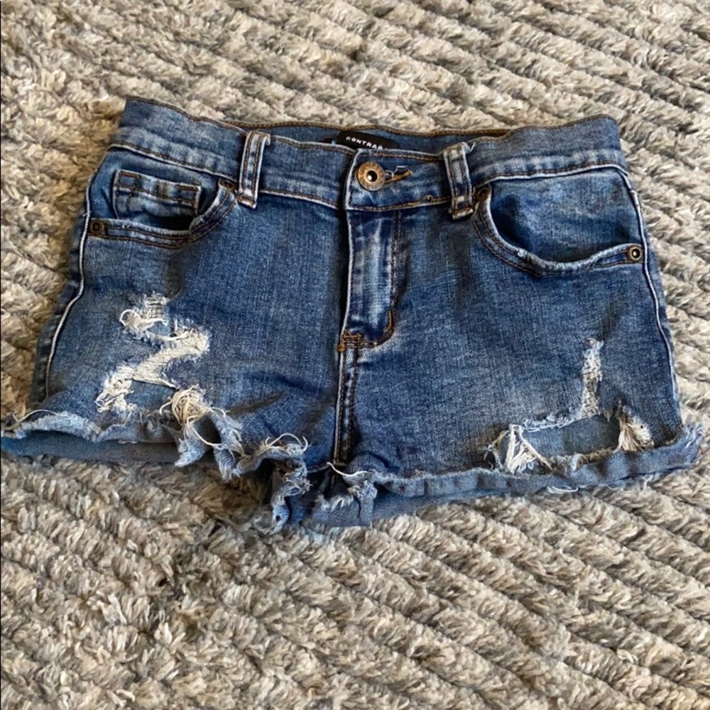 Contraband girls size 14 jean shorts